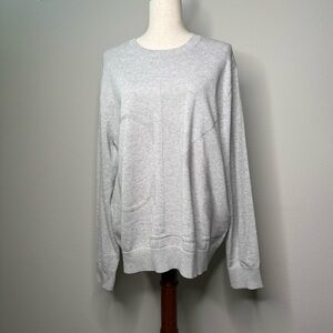 Calvin Klein Men's Gray Sweater M Cotton